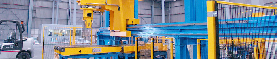 Packaging and stacking line
