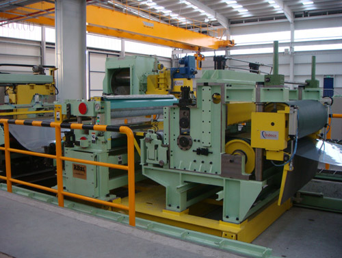 Supply of a Desplaceable Tension Unit + Rotary Belt Bridle for Slitter for Stainless Steel